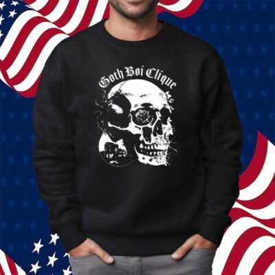 Gothboiclique Gbc Rose Skull Shirt
