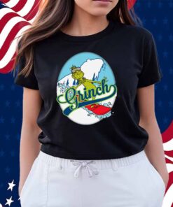 Grinch Snowboard Christmas Shirt
