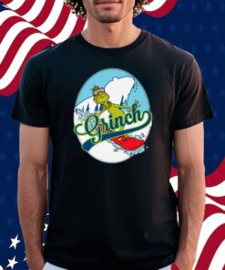 Grinch Snowboard Christmas Shirt