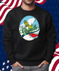 Grinch Snowboard Christmas Shirt