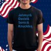 JAHYMR GIBBS & DAVID MONTGOMERY SONIC & KNUCKLES AMPERSAND SHIRT