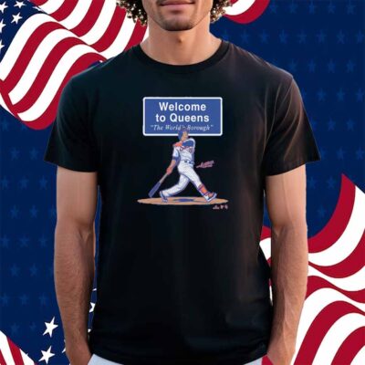 JUAN SOTO WELCOME TO QUEENS SIGN SHIRT