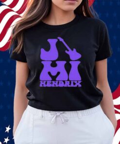 Jimi Hendrix New Year Logo Guitar Shirt
