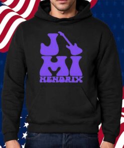 Jimi Hendrix New Year Logo Guitar Shirt