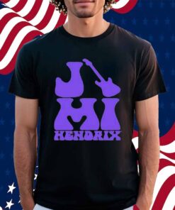 Jimi Hendrix New Year Logo Guitar Shirt