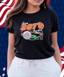 Juan Soto Apple New York Mets Baseball Shirt