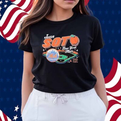 Juan Soto Apple New York Mets Baseball Shirt