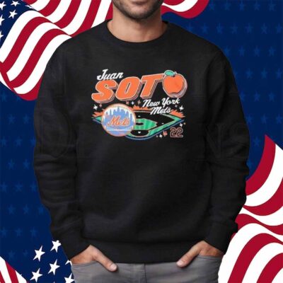 Juan Soto Apple New York Mets Baseball Shirt