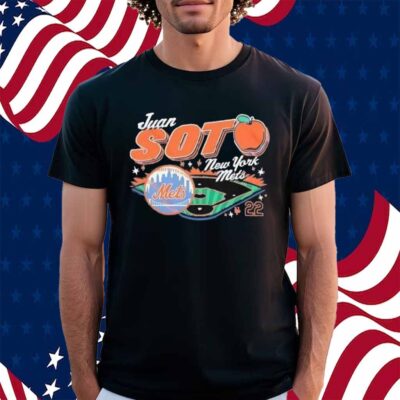 Juan Soto Apple New York Mets Baseball Shirt