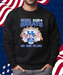 Kentucky Wildcats 2024 Greats Go Big Blue Signatures Shirt