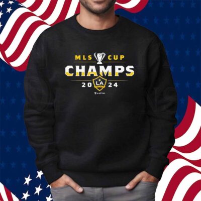 LA Galaxy 2024 MLS Cup Champions Roster Shirt