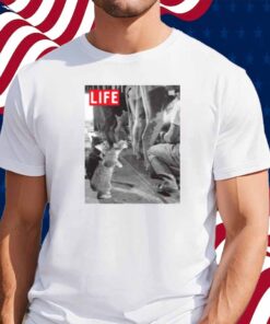 LIFE MAGAZINE CATS DRINKING MILK SHIRT