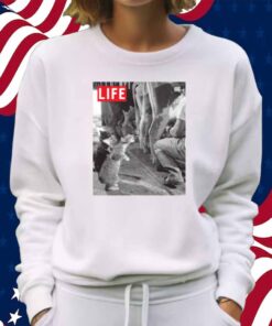LIFE MAGAZINE CATS DRINKING MILK SHIRT