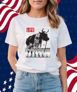 LIFE MAGAZINE COW SHIRT