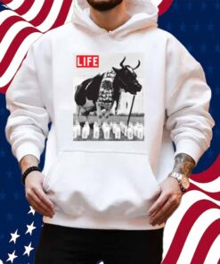 LIFE MAGAZINE COW SHIRT