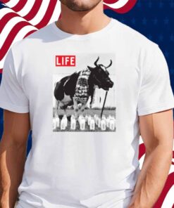 LIFE MAGAZINE COW SHIRT