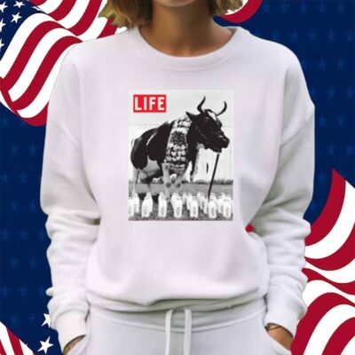 LIFE MAGAZINE COW SHIRT