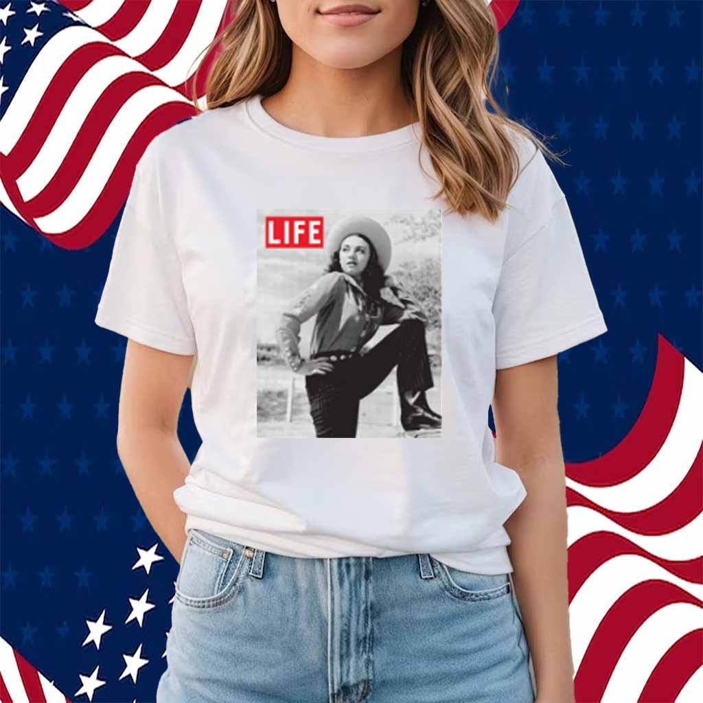 LIFE MAGAZINE COWGIRL SHIRT