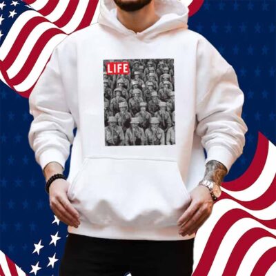 LIFE MAGAZINE GAS MASK SHIRT