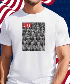 LIFE MAGAZINE GAS MASK SHIRT