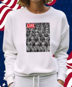 LIFE MAGAZINE GAS MASK SHIRT