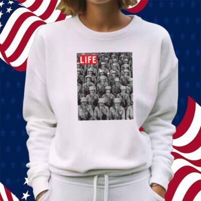 LIFE MAGAZINE GAS MASK SHIRT