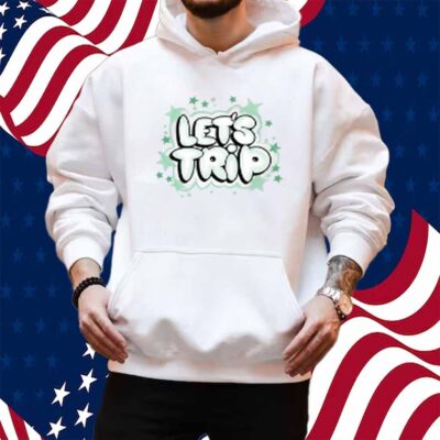 Let's Trip Mint Airbrush Shirt