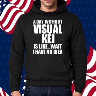 Limted A Day Without Visual Kei Is Like Wait I Have No Idea Shirt