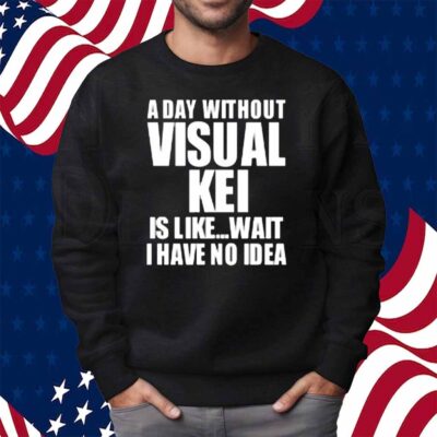 Limted A Day Without Visual Kei Is Like Wait I Have No Idea Shirt