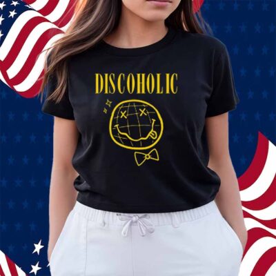 Limted Discoholic Smells Like Disco Fever Shirt