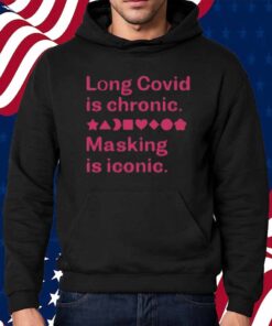 Limted Long Covid Is Chronic Masking Is Iconic Shirt Limted Long Covid Is Chronic Masking Is Iconic Shirt