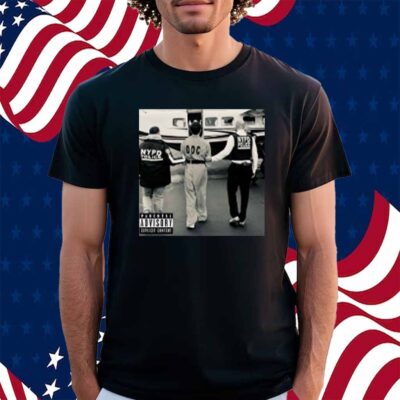 Limted Luigi Mangione Helicopter Pad With Police Album Cover Shirt