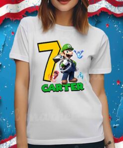 Luigi Mansion Carter Shirt