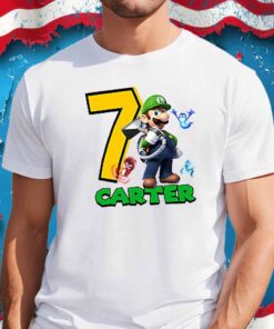 Luigi Mansion Carter Shirt
