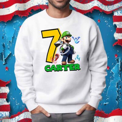 Luigi Mansion Carter Shirt