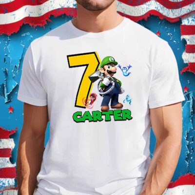 Luigi Mansion Carter Shirt