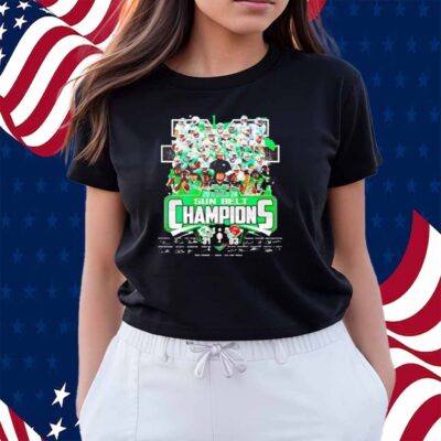 Marshall Thundering Herd 2024 Sun Belt Champions signature Shirt