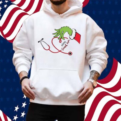 Merry Grinchmas Stethoscope Shirt