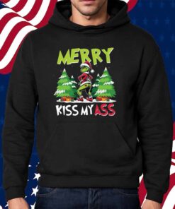 Merry Kissmyass Grinch T-Shirt