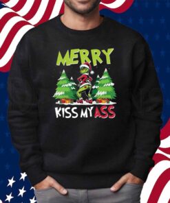 Merry Kissmyass Grinch T-Shirt