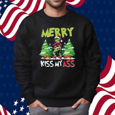 Merry Kissmyass Grinch T-Shirt