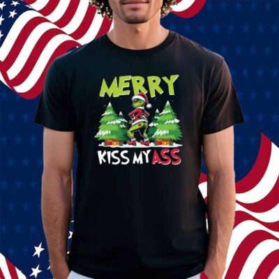 Merry Kissmyass Grinch T-Shirt