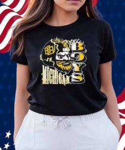 Michigan Wolverines Football The Boys Lightning T-Shirt