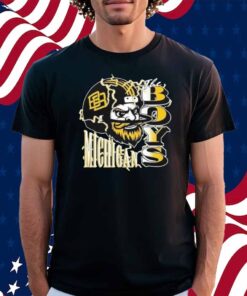 Michigan Wolverines Football The Boys Lightning T-Shirt