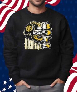 Michigan Wolverines Football The Boys Lightning T-Shirt