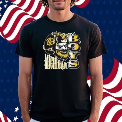 Michigan Wolverines Football The Boys Lightning T-Shirt