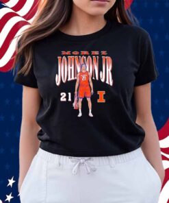 Morez Johnson Jr 21 Illinois Fighting Illini Forward Shirt