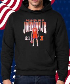 Morez Johnson Jr 21 Illinois Fighting Illini Forward Shirt