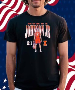 Morez Johnson Jr 21 Illinois Fighting Illini Forward Shirt