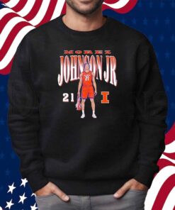 Morez Johnson Jr 21 Illinois Fighting Illini Forward Shirt